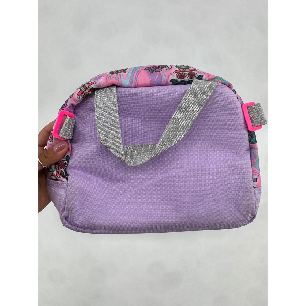 LOL Surprise Style Queens Insulated Lunch Bag Purple Pink Silver Sequin Girls - Picture 3 of 3